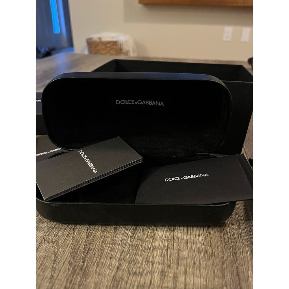 Dolce & Gabbana Sunglasses Black DD3062 501/6G with case &box - Picture 4 of 9